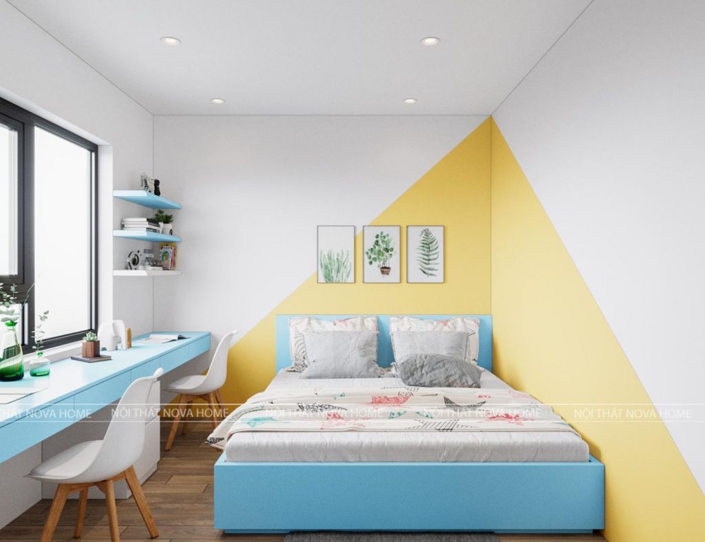 Thiết kế phòng ngủ cho bé trai chung cư The Park Home ấn tượng, khơi gợi trí tò mò
